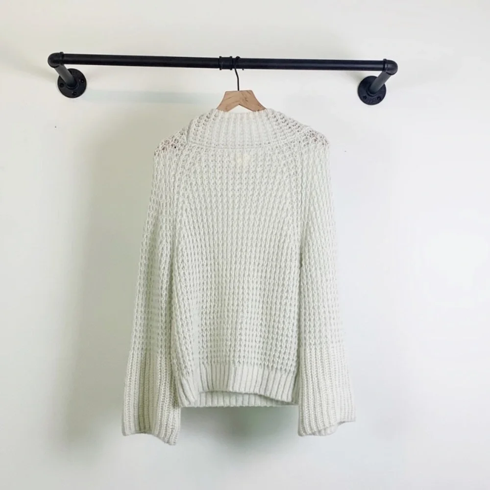 NWT Anthro Maeve Dionne Knit Bell Sleeve Sweater